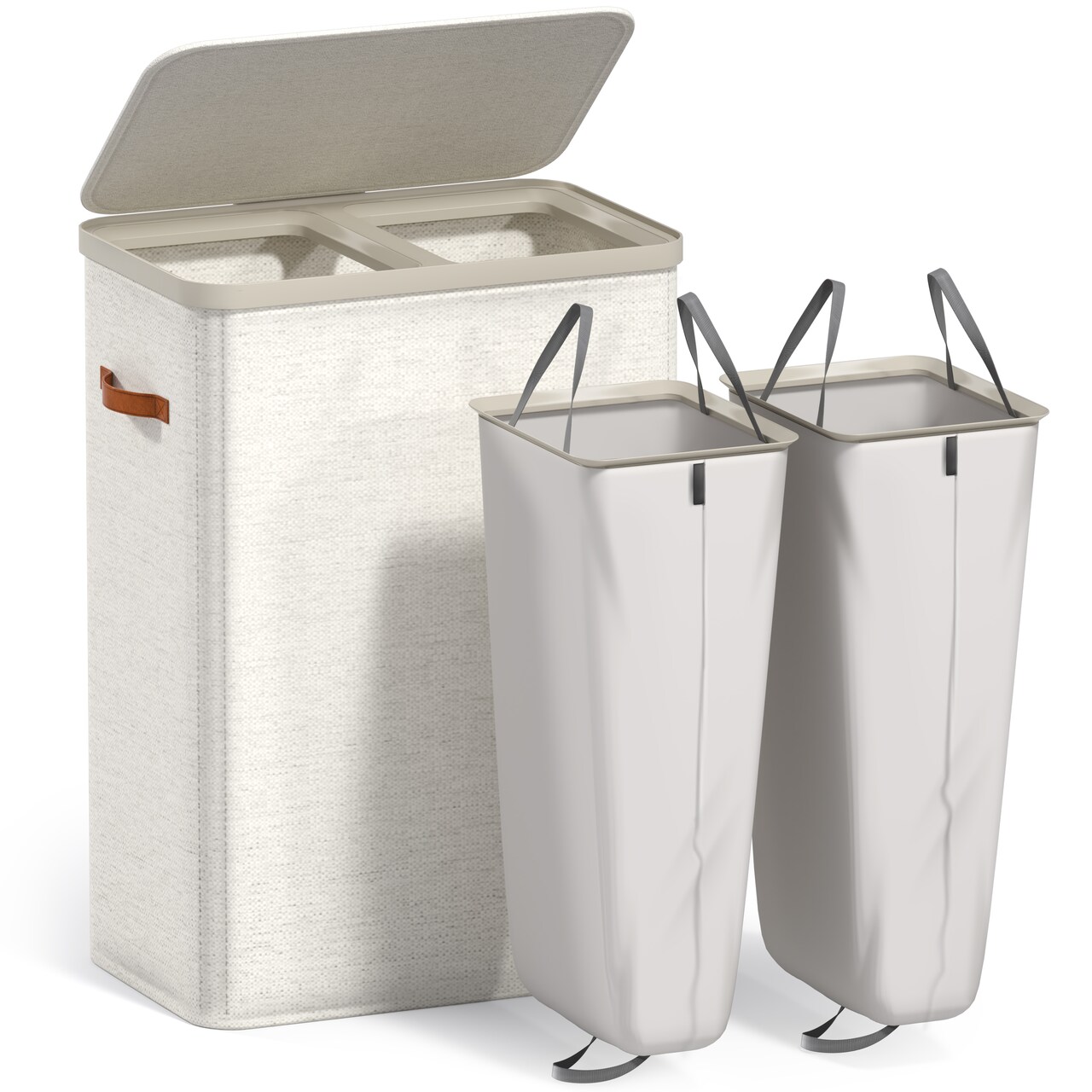 Sorbus Fabric Laundry Hamper - Collapsible Laundry Basket with Removable Laundry Bag